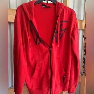 Men’s Vans zippered sweatshirt with hood